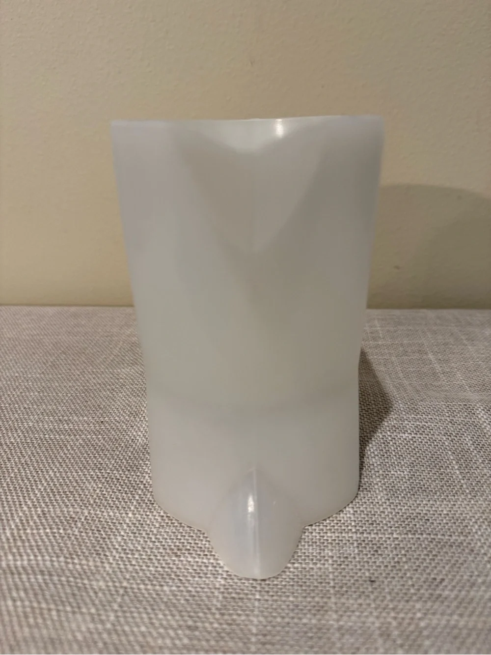 Vintage Double Sided Measuring Cup 1 & 2 Cups 16oz Blue Plastic